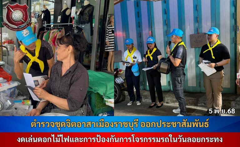 ปกประชาสัมพันธ์ดอกไม้ไฟ