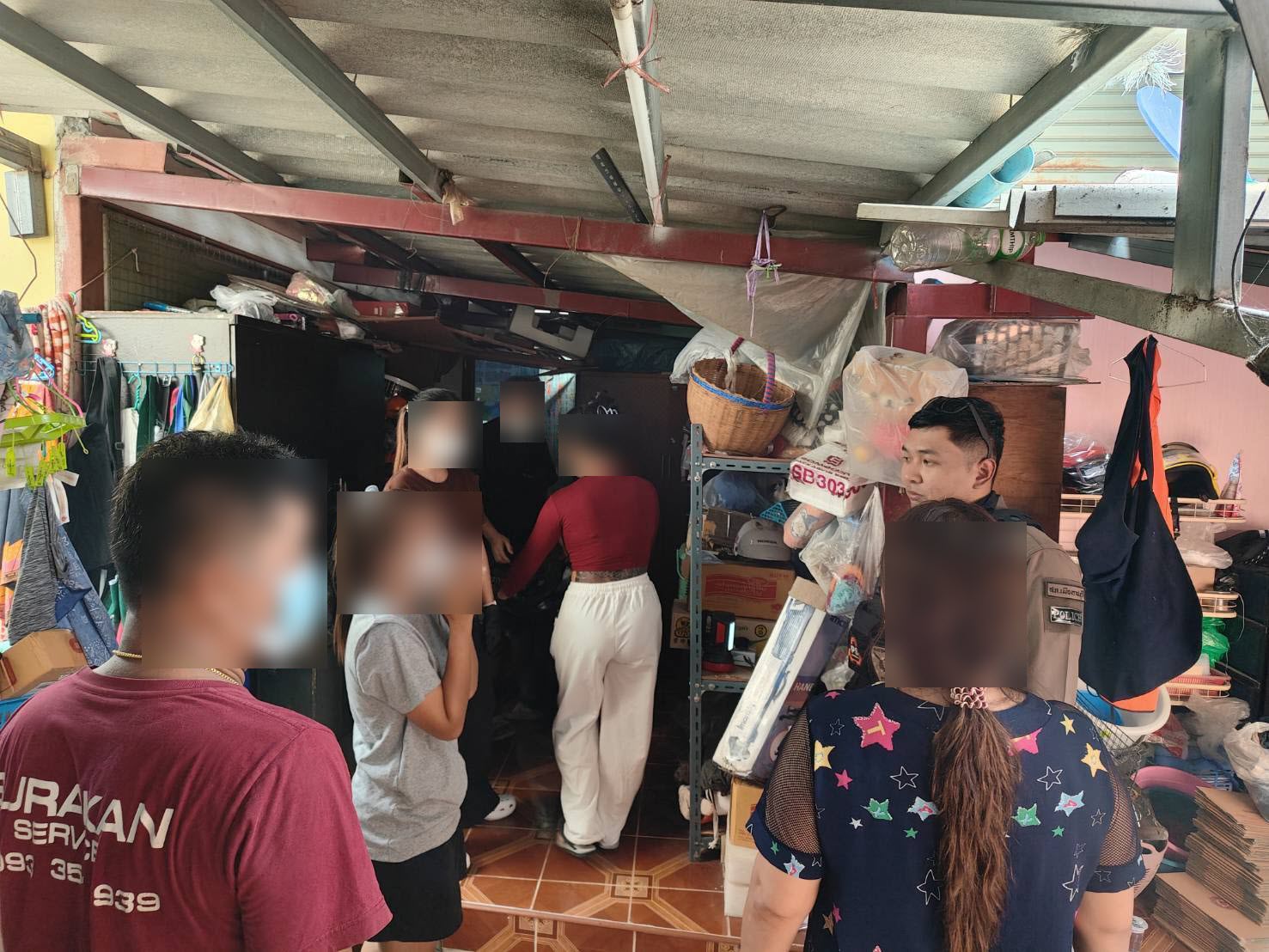 ตรวจสถานที่เกิดเหตุบุคคลเสียชีวิต